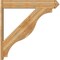 Ekena Millwork Funston Arts & Crafts Rough Sawn Outlooker, Western Red Cedar, 8"W x 46"D x 46"H OUT08X46X46FST03RWR - alternate 4